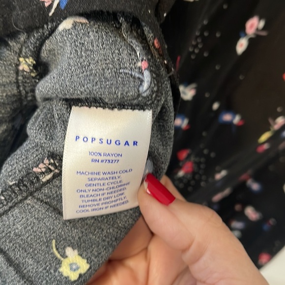 Popsugar long sleeve tunic dress, like new, size L - Picture 4 of 4